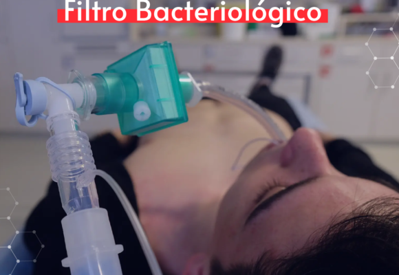 Filtro bacteriológico e umidificador HME